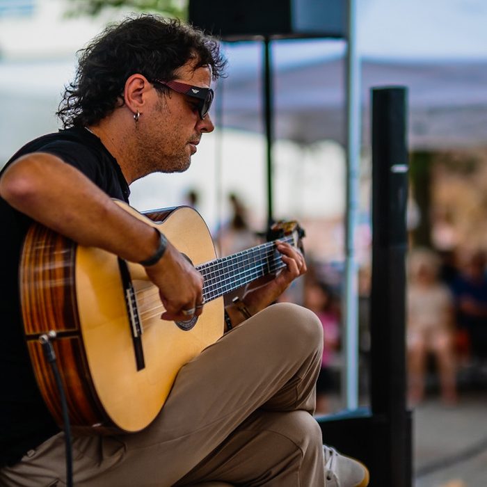 Gaizka Baena beim Spanischen Fest